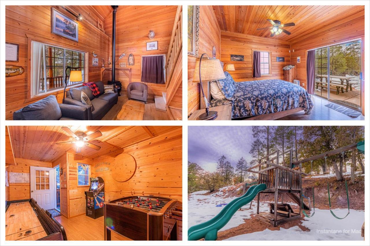 Cabin #4 The Wolves Den - Pet Friendly- Sleeps 6 - Playground & Game Room Payson Zewnętrze zdjęcie